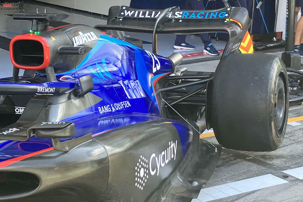 Williams FW44: Heckflügel