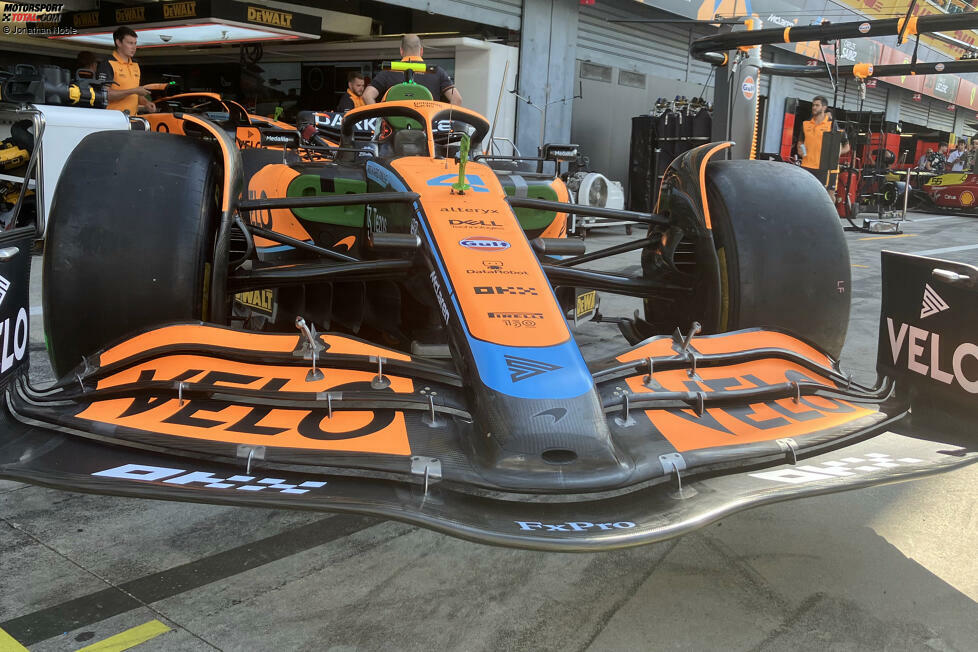 McLaren MCL36: Frontflügel