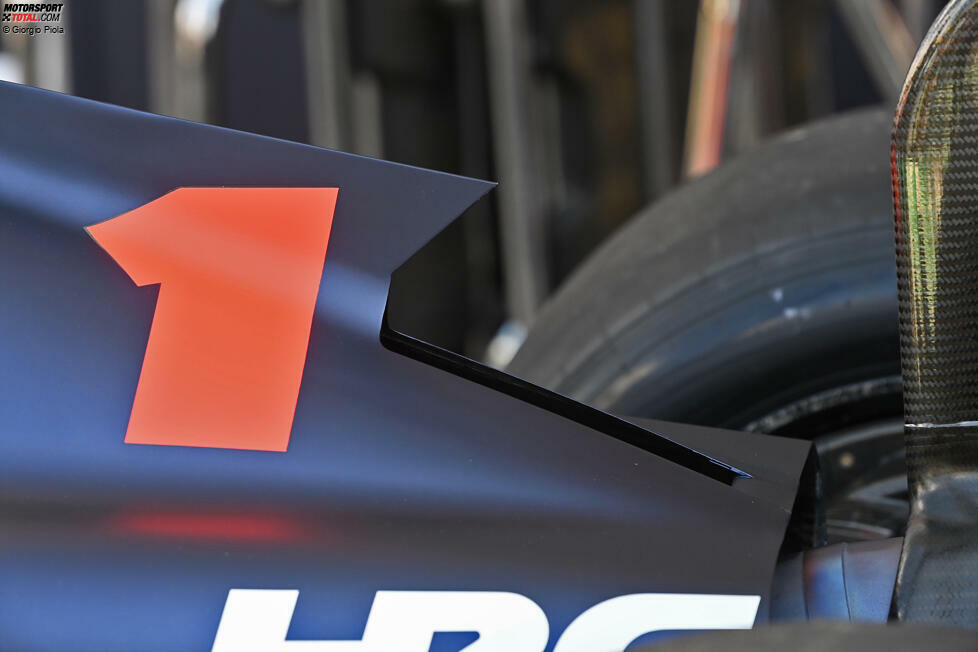 Red Bull RB18: Kühlöffnung an der Motorhaube