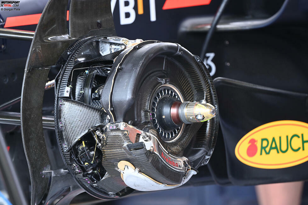 Red Bull RB18: Vorderrad-Bremse