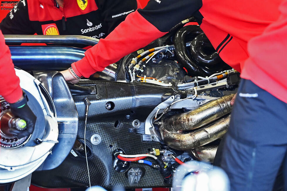 Ferrari F1-75: Getriebe