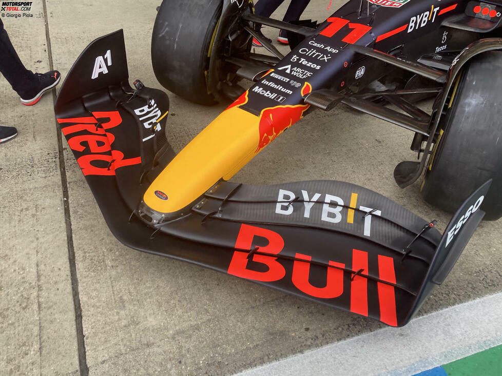 Red Bull RB18: Frontflügel