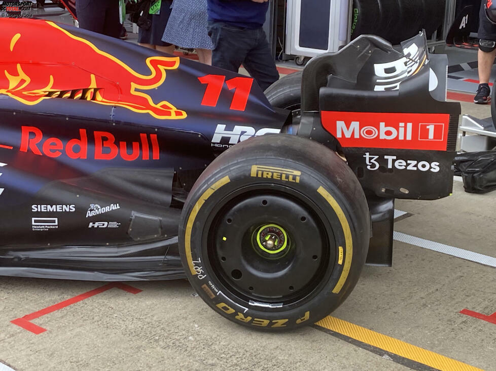 Red Bull RB18: Heckflügel