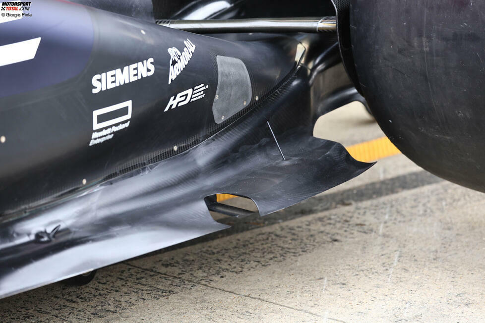 Red Bull RB18: Unterboden