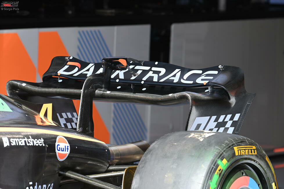 McLaren MCL36: Heckflügel