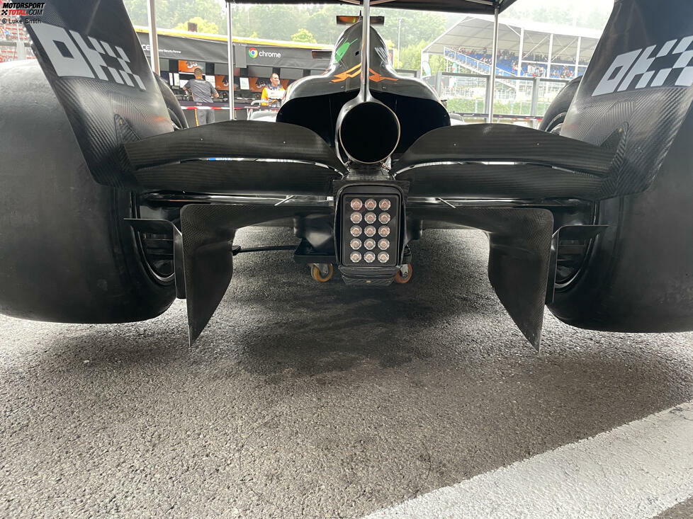 McLaren MCL36: Diffusor
