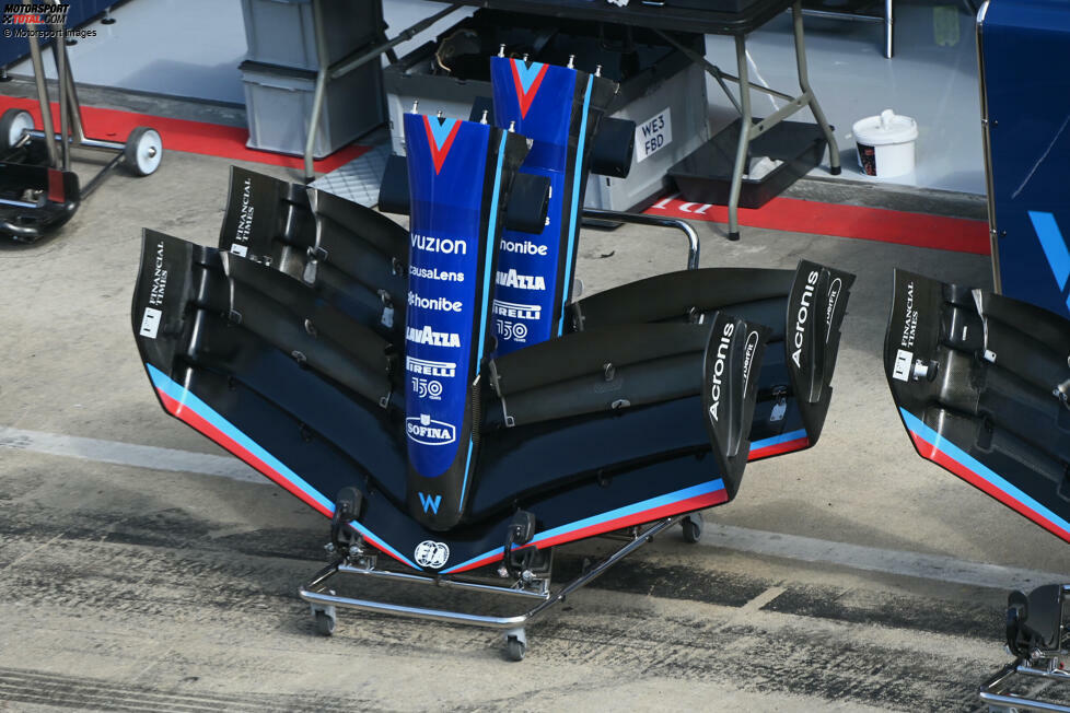 Williams FW44: Frontflügel