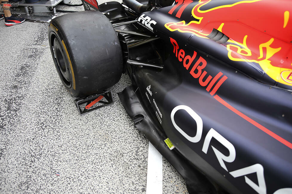 Red Bull RB18: Unterboden