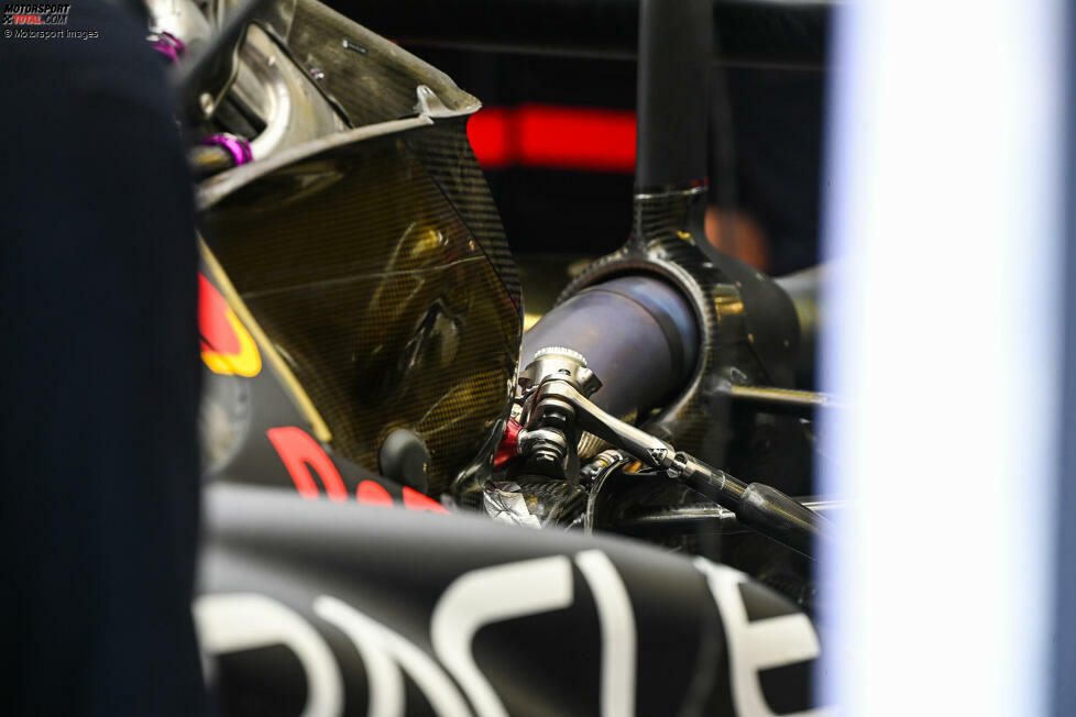 Red Bull RB18: Antriebsinstallation