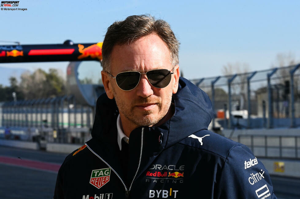 ... sofort Red-Bull-Teamchef Christian Horner auf den Plan ruft, der sich bei 'auto motor und sport' skeptisch zeigt, ob Mercedes damit 
