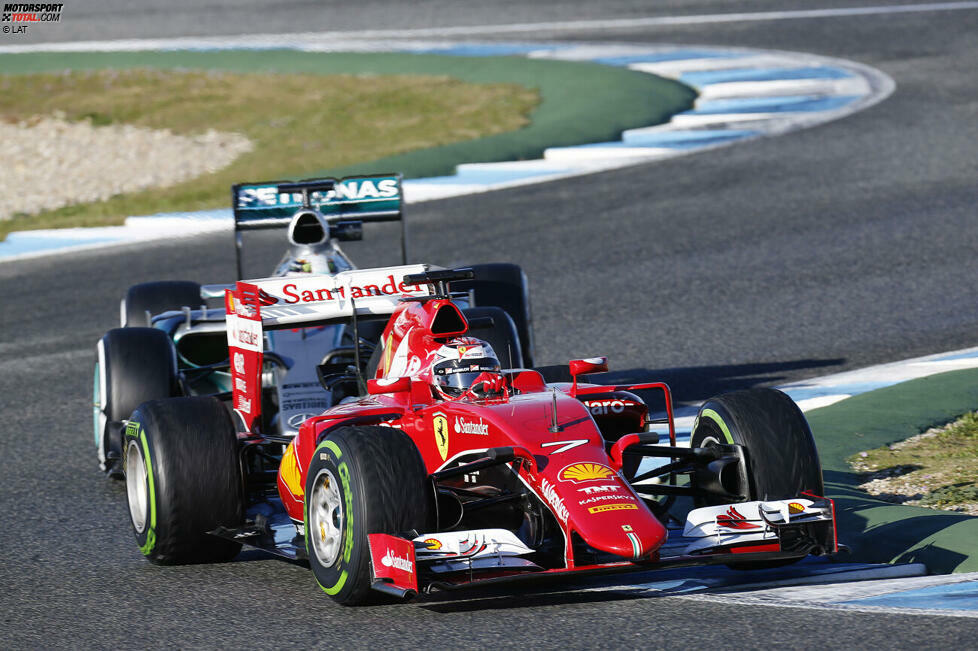 Testsieger 2015: Kimi Räikkönen (Ferrari) - Der 