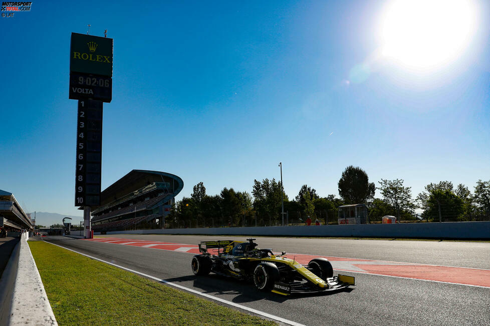 Testsieger 2019: Nico Hülkenberg (Renault) - Kuriose Ergebnisse förderte die erste Testwoche 2019 in Barcelona zutage: Schnellster war Nico Hülkenberg im Renault, der sich um 0,244 Sekunden von den beiden Toro Rosso von Alexander Albon und Daniil Kwjat absetzen konnte.