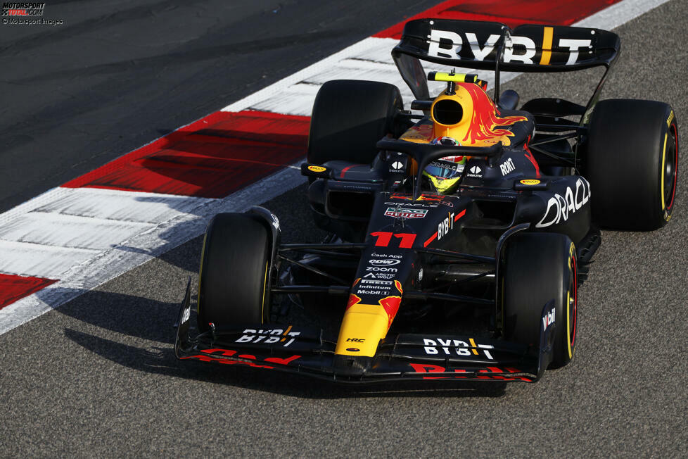 Testsieger 2023: Sergio Perez (Red Bull) - Team und fahren kamen gut aus der Winterpause. Perez fuhr bei den Tests in Bahrain die Bestzeit und bewies damit, dass Red Bull mit dem RB19 ein sehr schnelles Auto gebaut hatte. Der Vorsprung auf die nächstbeste Konkurrenz: satte 0,359 Zehntelsekunden.