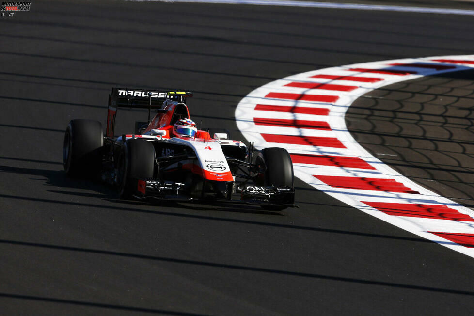 3. Max Chilton: 35 Rennen (2013-2014) für Marussia