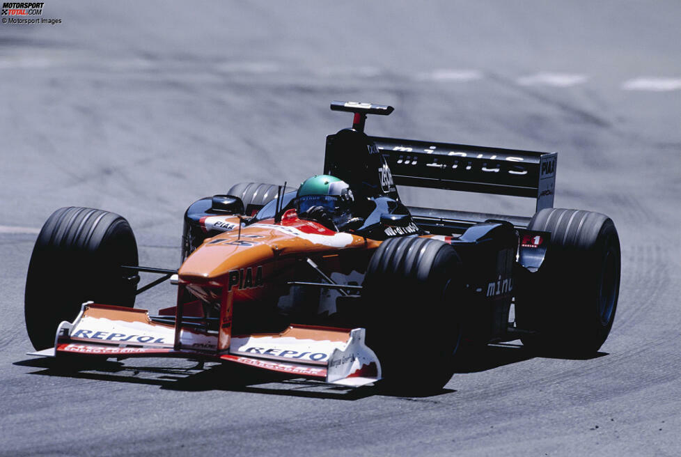 5. Toranosuke Takagi: 32 Rennen (1998-1999) für Tyrrell und Arrows