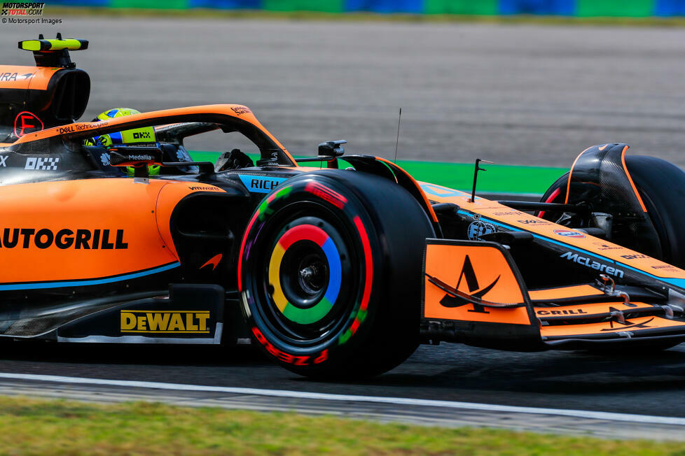 ... Lando Norris im McLaren MCL36, der starker Vierter wird und die aufsteigende Form seines Teams bestätigt. Ein starkes Mannschaftsergebnis zeigt auch ...