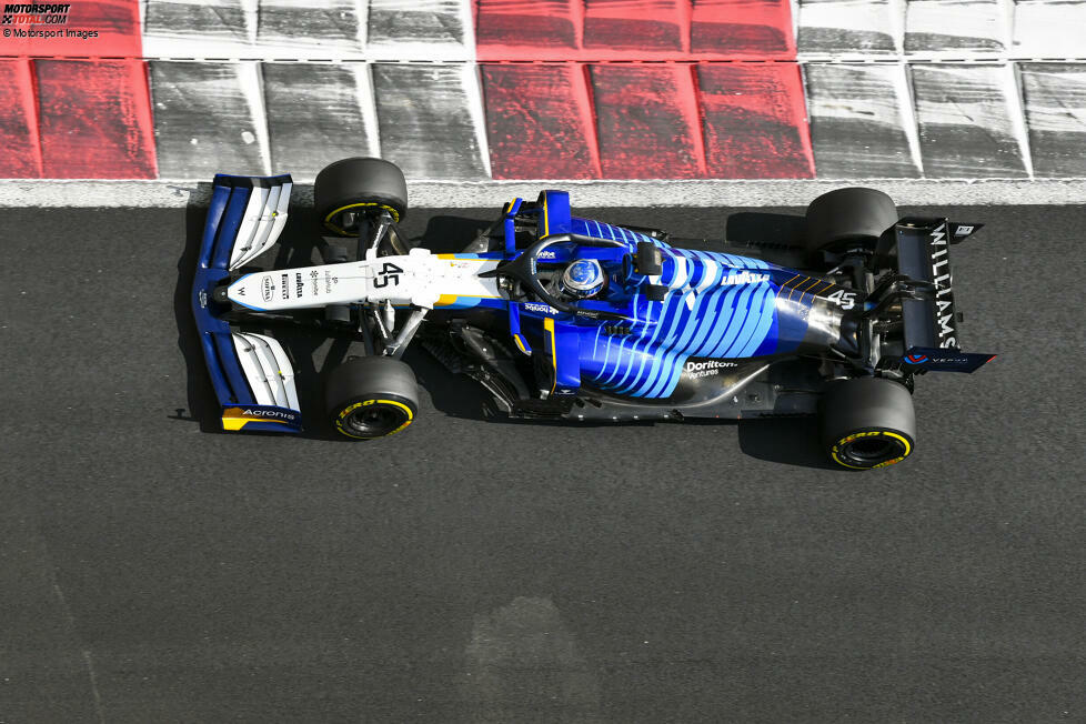 Zum Vergleich: Der Williams FW43B aus der Formel-1-Saison 2021.