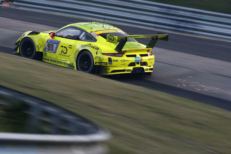 2018: Laurens Vanthoor - Porsche 911 GT3 R - Manthey - 8:09.105 Minuten: Mit der bis heute (Stand Januar 2022) schnellsten Qualifying-Runde auf der 24h-Variante des Nürburgrings wird der Belgier am Steuer von 