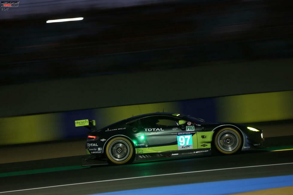 Platz 6: Darren Turner, 8 Siege: Sein langjähriger Teamkollege holte ebenfalls noch zwei weitere Siege nach der Trennung. Darren Turner ging nach 2017 allerdings nicht mehr als Vollzeitfahrer in der GTE Pro an den Start. Er blieb Aston Martin bis zuletzt treu.