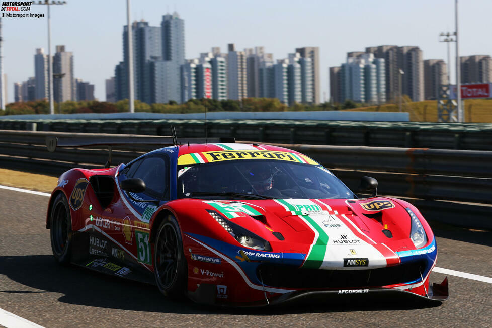 Ferrari 488 GTE Evo: 9 Siege