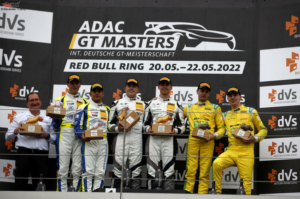18 verschiedene Fahrer gewannen in der Deutschen GT-Meisterschaft 2022 ein Rennen, sieben Teams von fünf Herstellern konnten mindestens einen Sieg verzeichnen.