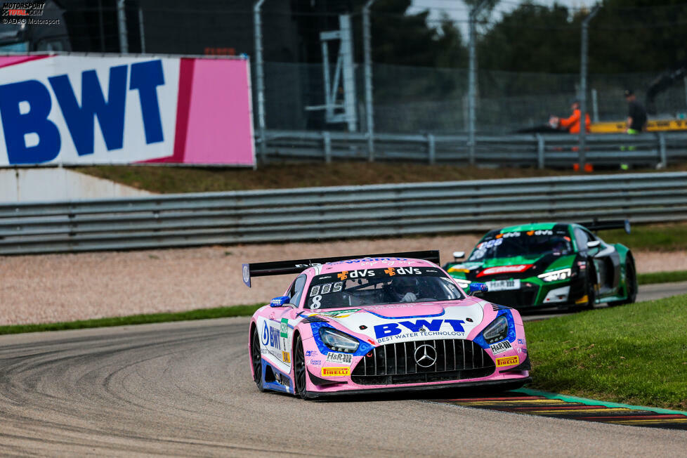 Den größten Vorsprung fuhren Marvin Dienst und Jan Marschalkowski auf dem Sachsenring heraus. Seinen Premierensieg in der Deutschen GT-Meisterschaft sicherte sich der ZVO-Pilot Marschalkowski mit einem Abstand von 7,859 Sekunden vor seinem Markenkollegen Marciello von Landgraf.