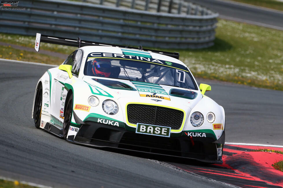 Platz 10: Bentley, 1 Sieg