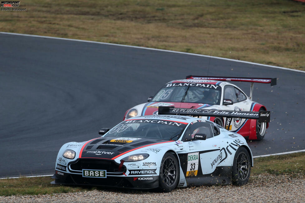 Platz 9: Aston Martin, 2 Siege