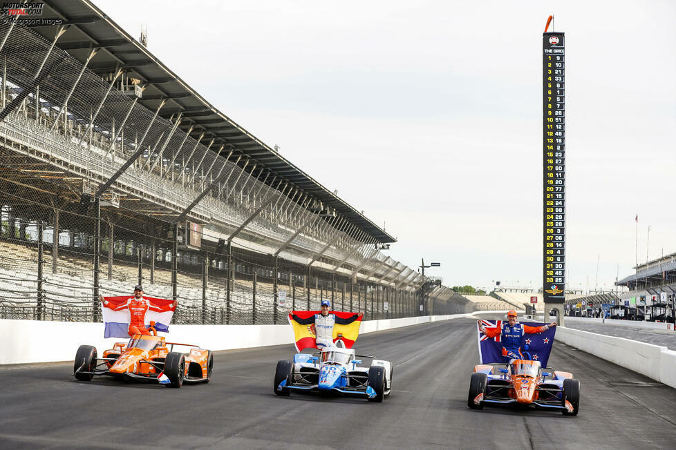Die komplette Startaufstellung zum Indianapolis 500 der IndyCar-Saison 2022 in Bildern: