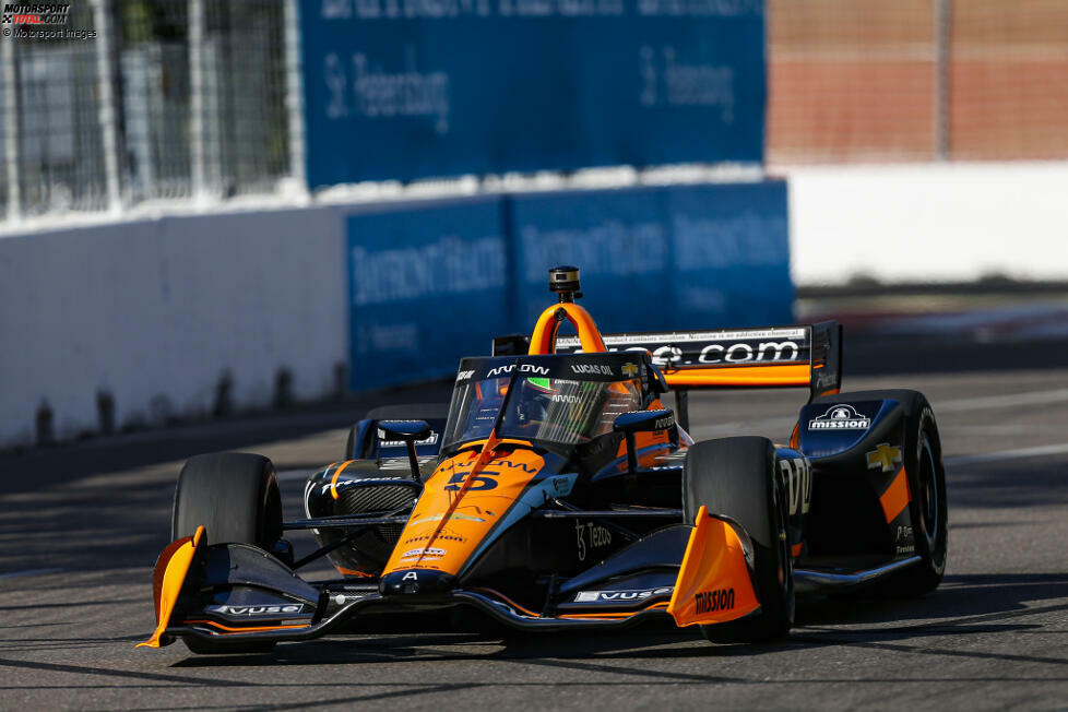 #5: Patricio O'Ward (McLaren-Chevrolet)