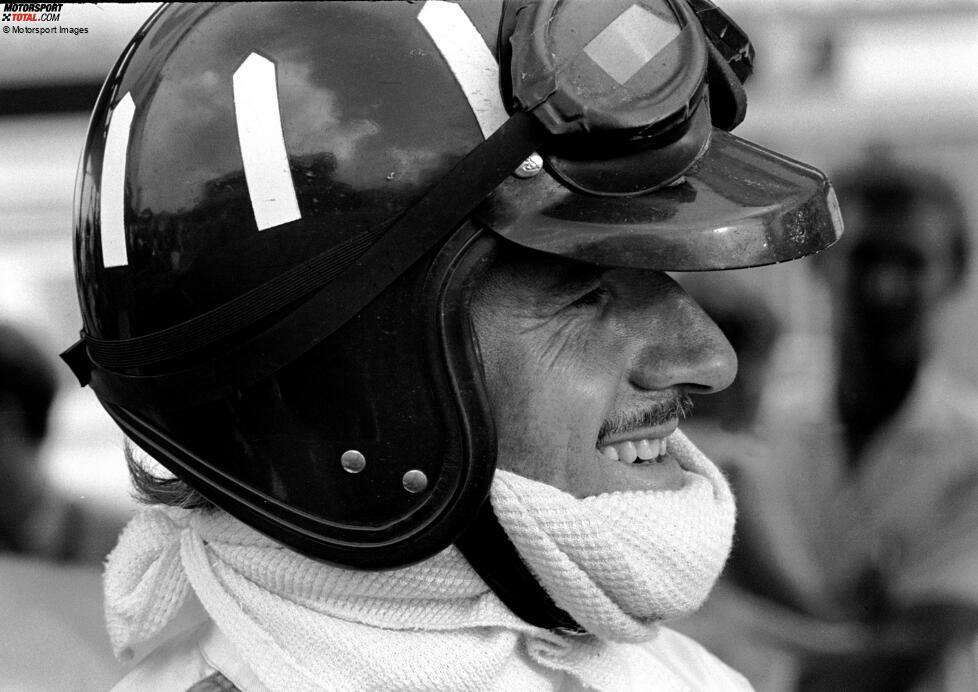 Platz 7: Graham Hill (16 Jahre, 8 Monate, 8 Tage zwischen Monaco 1958 und Brasilien 1975)