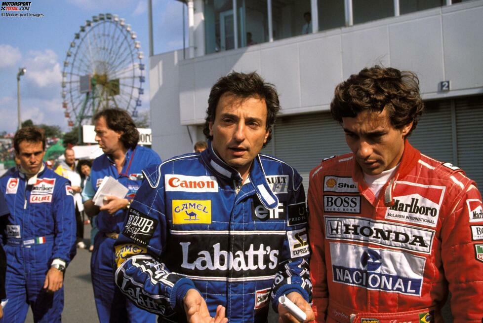 Platz 8: Riccardo Patrese (16 Jahre, 5 Monate, 16 Tage zwischen Monaco 1977 und Australien 1993)