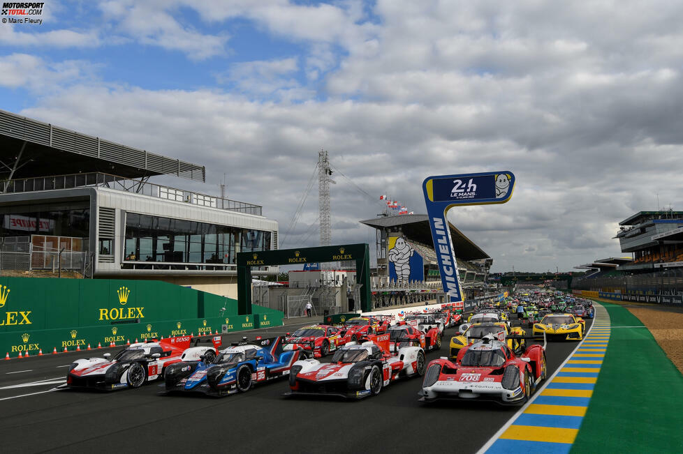 62 Autos sind für die 24 Stunden von Le Mans 2022 gemeldet. Unsere Fotostrecke offenbart 10 interessante Statistik-Aspekte im Teilnehmerfeld: