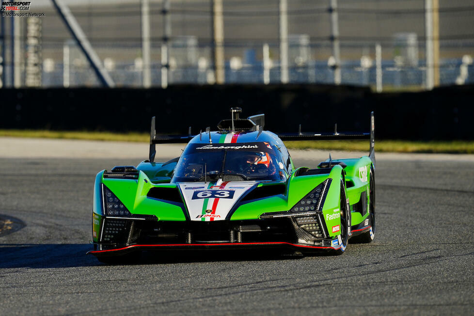 Lamborghini SC63 (derzeit nur IMSA): Konzept: LMDh; Chassis-Partner: Ligier; Team-Partner: Iron Lynx (bis Ende 2024); Motor: 3,8-Liter-V8-Twinturbo
