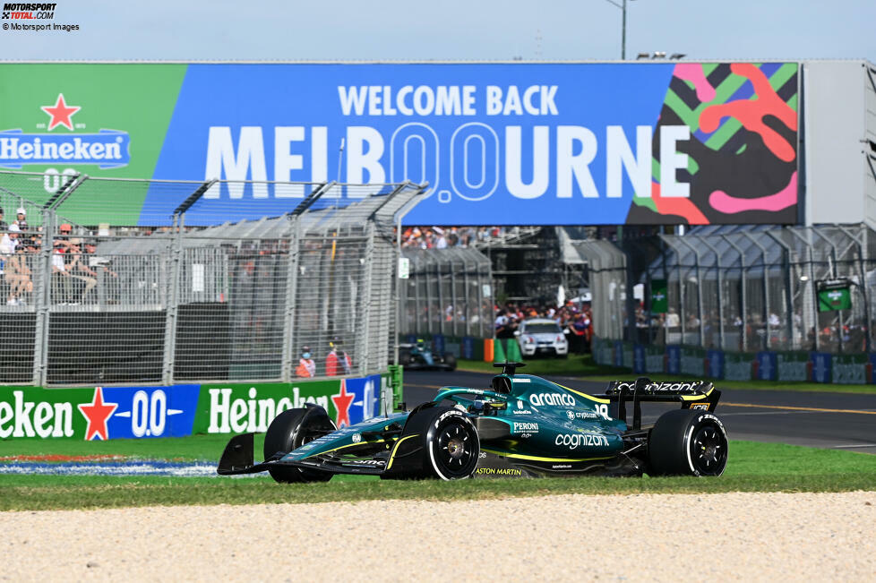 Lance Stroll (5): Vettels Teamkollegen rettet lediglich der Umstand vor der 6, dass die Pace im Rennen mit P12 eigentlich ganz ordentlich war. Davon abgesehen ist das Wochenende mit Crash im Training, Unfall im Qualifying und Strafe im Rennen aber natürlich auch für die Tonne gewesen.