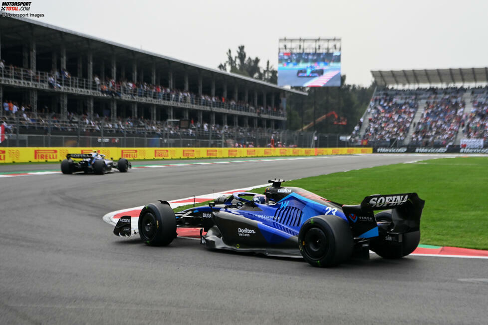 Alexander Albon (3): Für das Rennen alleine hätte er vermutlich eine bessere Note bekommen. Allerdings zählt für unsere Bewertung auch das Qualifying, und da brachte er sich durch einen eigenen Fehler selbst um Q2 und wurde Vorletzter. Im Rennen dann gut bis auf P12 nach vorne gearbeitet.