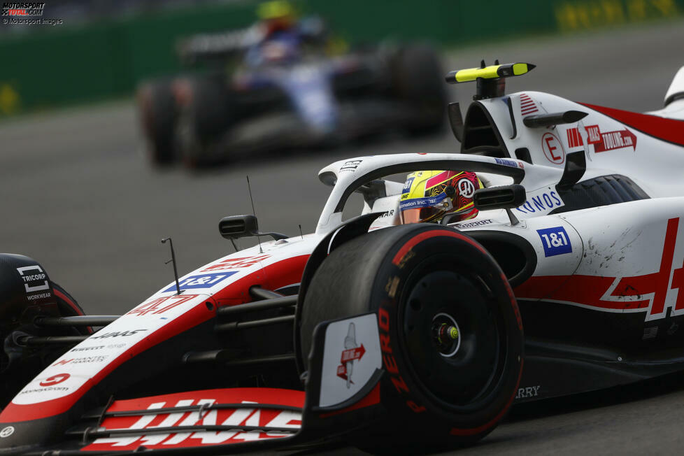 Mick Schumacher (4): War schneller als Magnussen an diesem Wochenende. Das bringt ihm aber natürlich nichts, wenn er dann seine Qualifyingrunde nicht hinbekommt. Hat sich durch das Überfahren der Tracklimits in Q1 um eine deutlich bessere Ausgangslage gebracht. Punkte wären aber wohl so oder so nicht drin gewesen ...