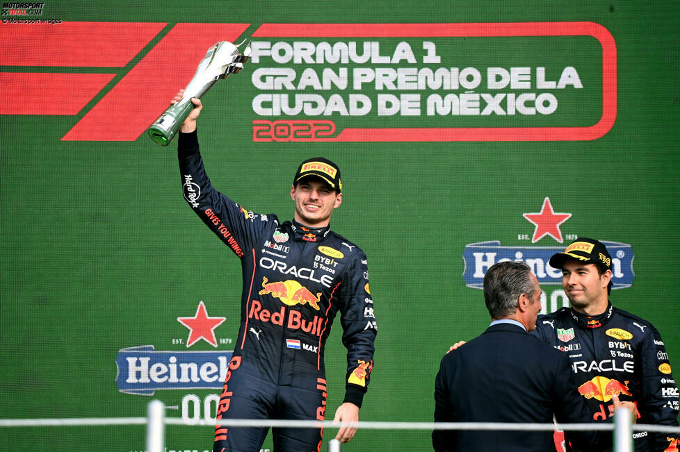 Max Verstappen (1): Abgesehen von einem Dreher im Trainings hat er sich keine Patzer geleistet. Qualifying und Rennen wieder einmal fehlerfrei. Sogar P1 hat er beim Start verteidigt, was in Mexiko keine Selbstverständlichkeit ist. Am Ende der einzige Fahrer, der sich die Bestnote verdient!