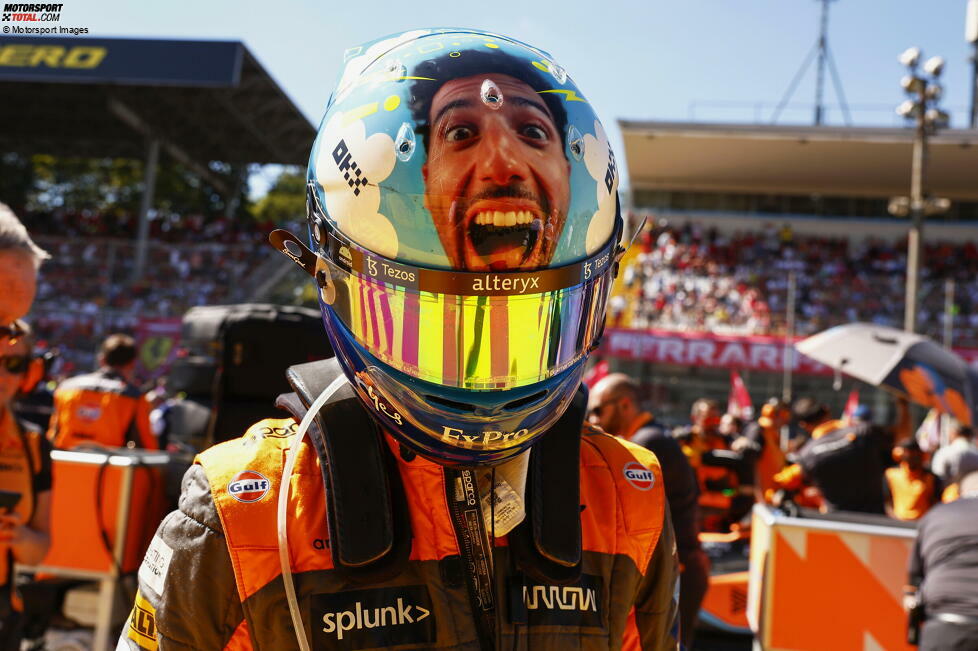 Daniel Ricciardo (3): Endlich mal ein besseres Wochenende von seiner Seite. Dass das am Ende nicht belohnt wurde, war nicht seine Schuld. Wieder langsamer als der Teamkollege, aber dieses Mal zumindest in Schlagdistanz. Monza liegt ihm. Ein Redakteur hätte ihm dafür die 2 gegeben. Die Mehrheit sah ihn aber nicht ganz so gut.