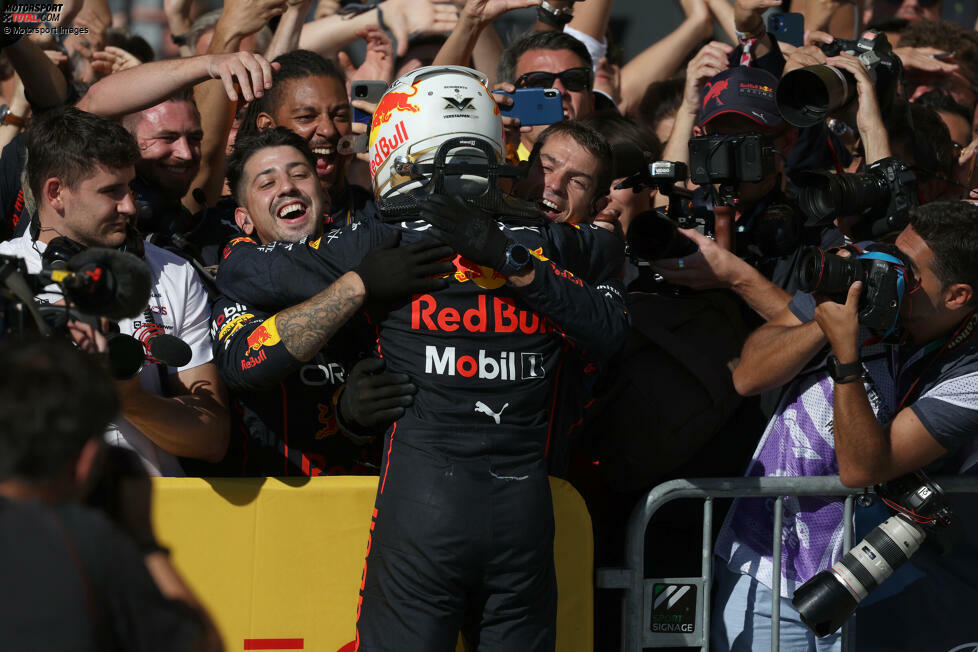 Max Verstappen (2): Noch knapper verpasst der Weltmeister die 1. Lange haben wir diskutiert, uns am Ende aber dagegen entschieden, weil dieses Mal ein besonderer 
