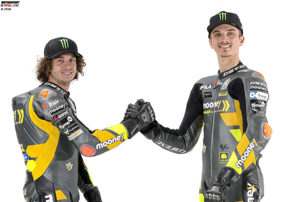 Mooney VR46 Racing Team: Marco Bezzecchi #72, Luca Marini #10