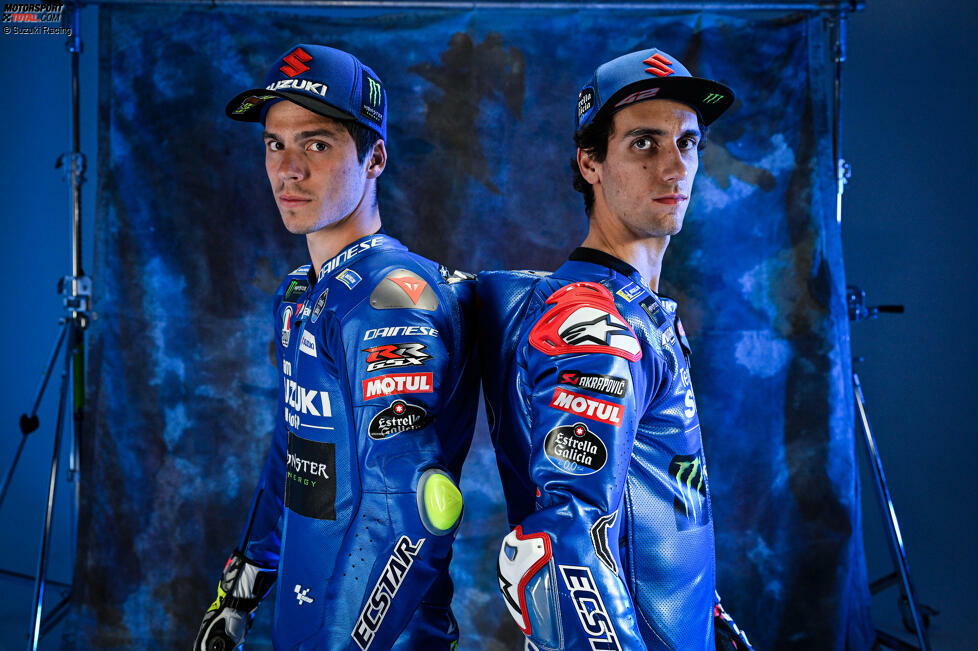 Team Suzuki Ecstar: Joan Mir #36, Alex Rins #42