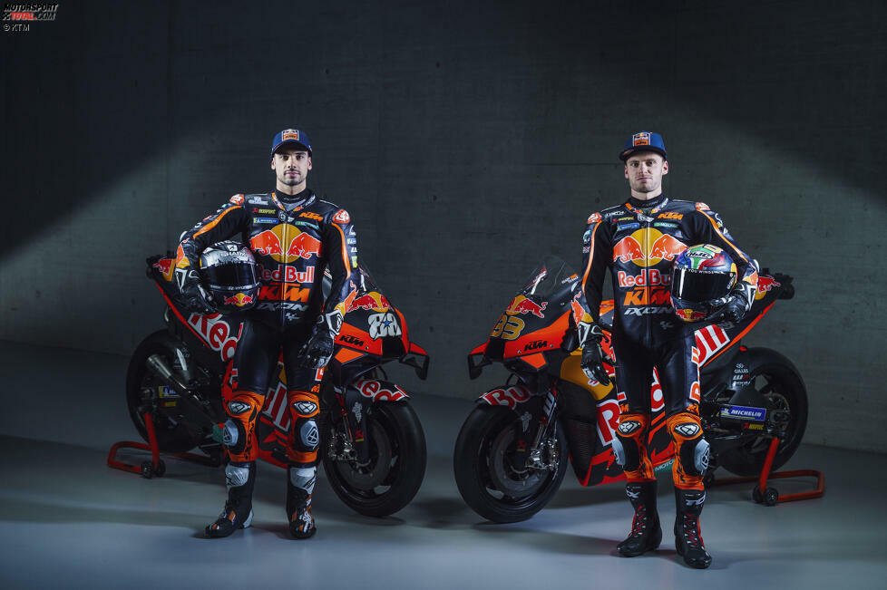 Red Bull KTM Factory Racing: Brad Binder #33, Miguel Oliveira #88