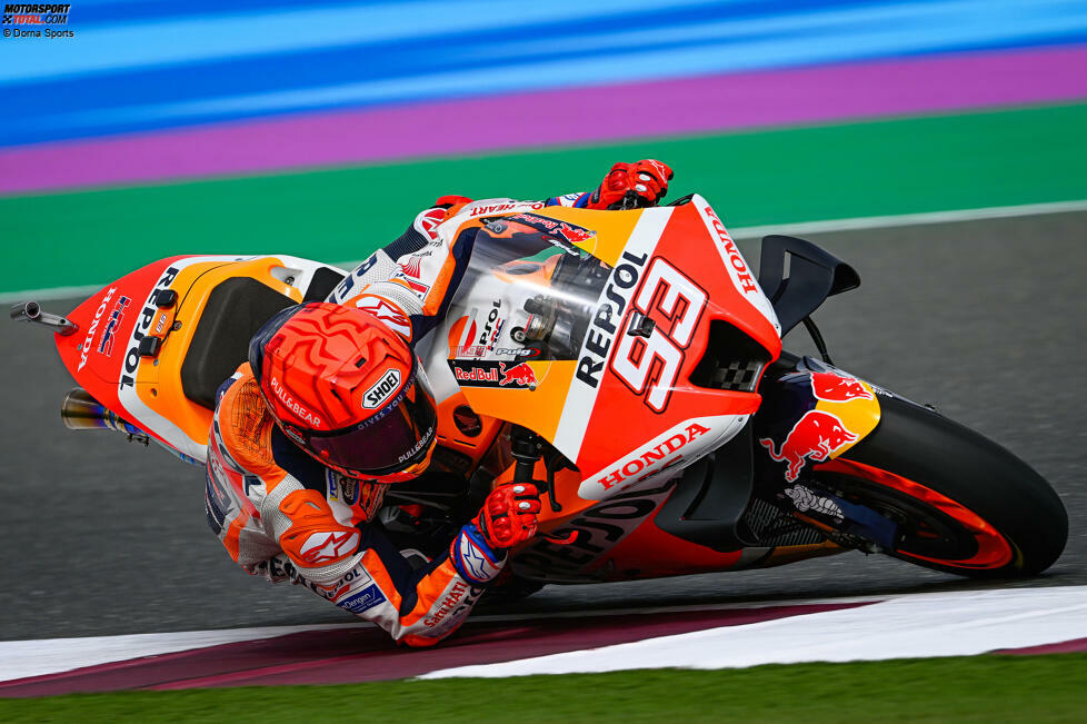 #93 - Marc Marquez (Honda): DDer ältere der beiden Marquez-Brüder fährt seit Beginn seiner Karriere mit der #93 in Anlehnung an sein Geburtsjahr 1993. An dieser Nummer hat er auch nach Titelgewinnen in allen drei WM-Klassen jeweils festgehalten, wobei er nach dem 125er- und dem Moto2-Titel jeweils direkt die Klasse wechselte.