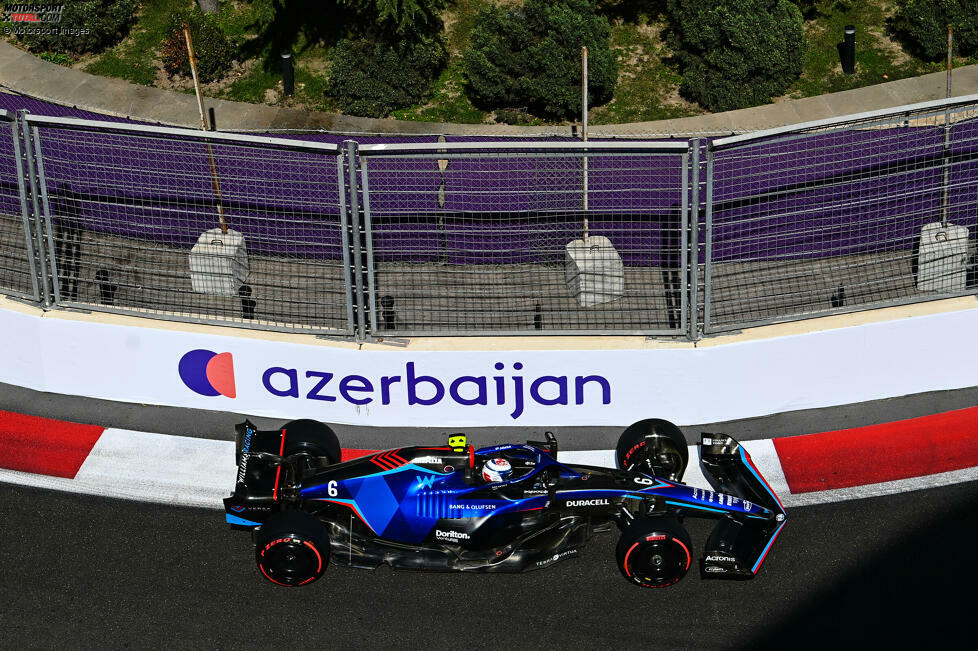 Nicholas Latifi (5): Keinen Schrott produziert, aber da höheren die positiven Aspekte auch schon auf. Im Qualifying wieder viel zu langsam und klar von Albon abgehängt. Im Rennen unter anderem eine blaue Flagge missachtet und bestraft worden. Ein Anfängerfehler. Kein Wunder, dass seine Zukunft bei Williams mehr als fraglich ist ...