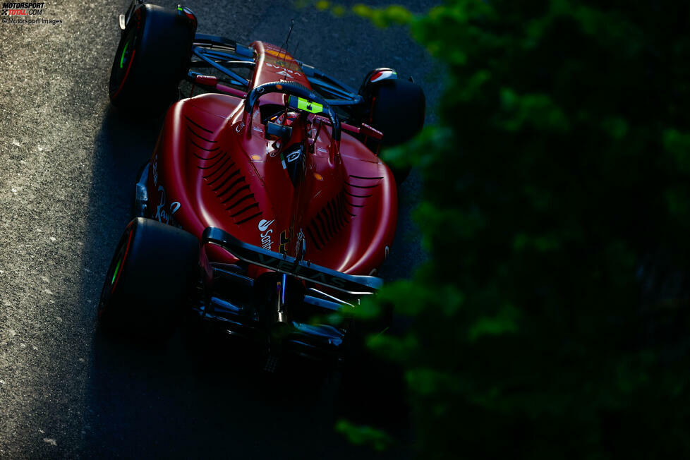 Carlos Sainz (3): Auch bei ihm waren einige Redakteure für eine 4. Der langsamste Pilot aus dem Ferrari- und Red-Bull-Quartett. Im Qualifying die entscheidende Runde verhauen, im Rennen schnell den Anschluss verloren. Für den Ausfall konnte er nichts, daher gibt es am Ende noch eine 3.