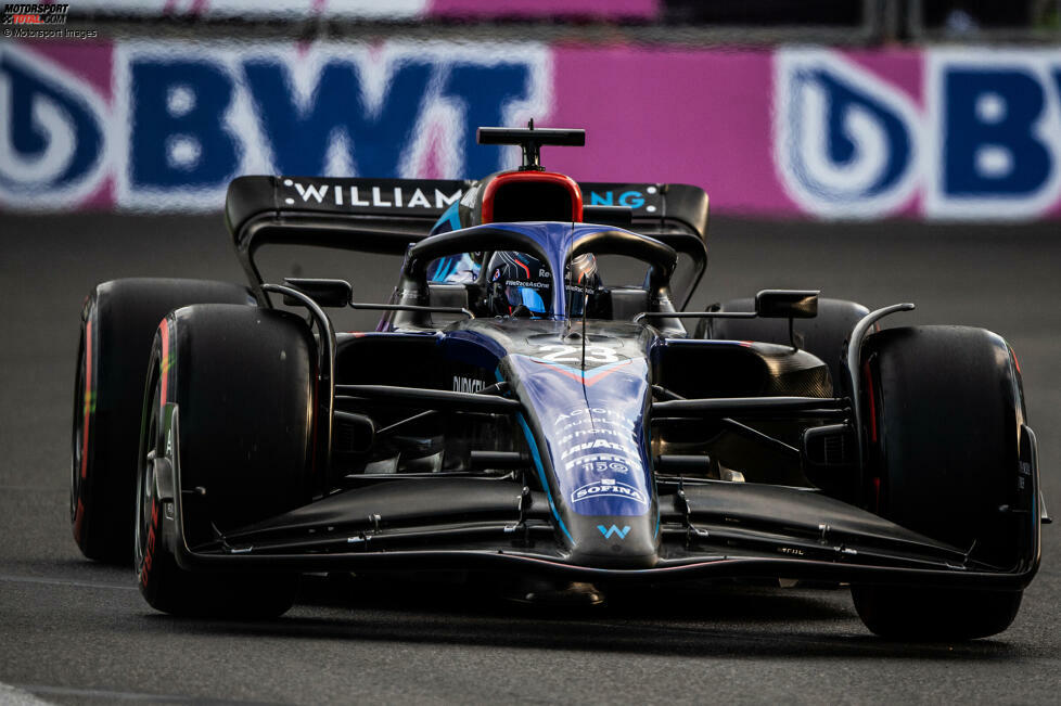 Alexander Albon (3): Latifi klar im Griff gehabt, aber P12 ist durch die zahlreichen Aus- und Zwischenfälle etwas verzerrt. Natürlich war auch er wieder einmal durch das Material limitiert. Trotzdem haben wir von ihm in diesem Jahr schon bessere Leistungen gesehen. Ein solides Wochenende ohne große Highlights.
