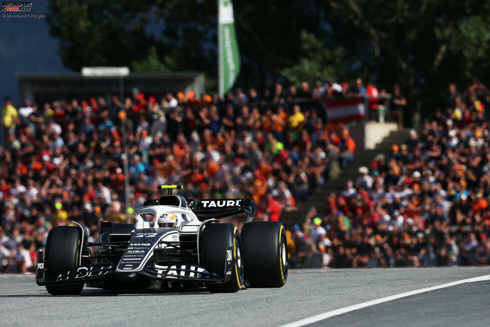Yuki Tsunoda (4): Dieses Mal zumindest kein Unfall, aber sonst ging gar nix. Im Qualifying von Gasly abgehängt, im Sprint unauffällig und im Rennen 16. und Vorletzter. Im Gegensatz zum Teamkollegen aber immerhin keine anderen Fahrer mit reingerissen. Zudem war der AlphaTauri in Spielberg einfach zu langsam. So reicht es dann noch zur 4.