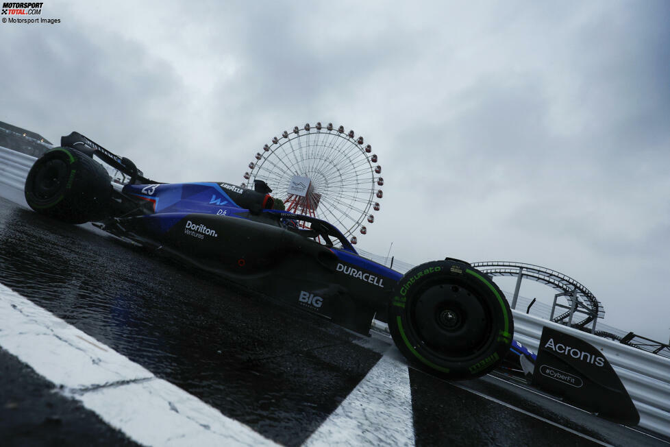 Alexander Albon (3): Viel kann man nach seinem frühen Defekt nicht bewerten. Im Qualifying Q2 lediglich um 0,055 Sekunden verpasst, sein Rennen war dann nach nicht einmal einer Runde vorbei. So gibt es am Ende eine 3, die ehrlich gesagt aber kaum Aussagekraft hat ...
