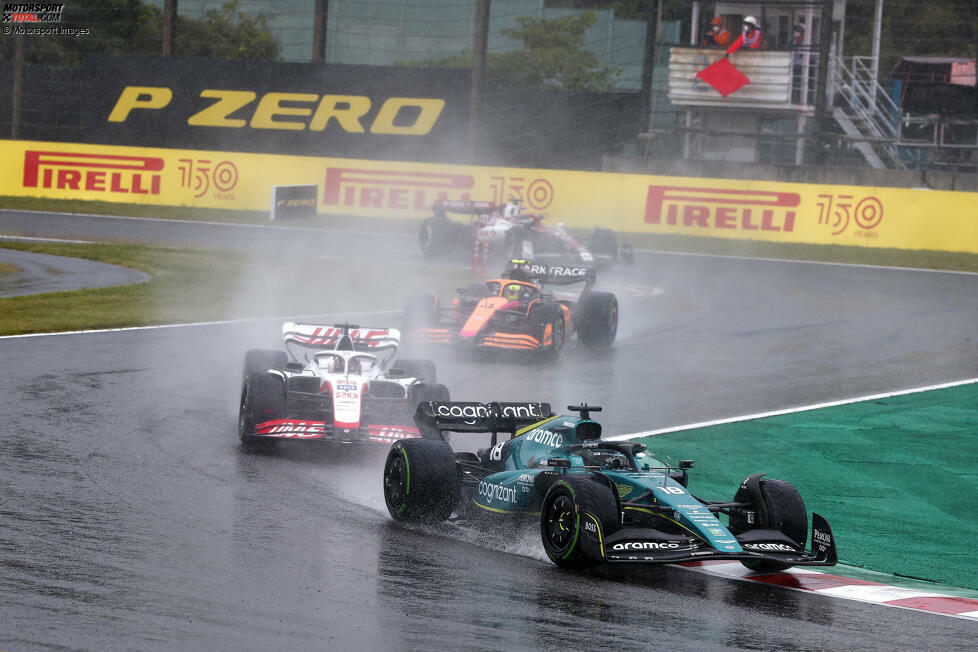 Lance Stroll (3): Am Samstag Vorletzter im Qualifying, während es Vettel in Q3 schaffte. Am Sonntag dafür eine sensationelle erste Runde, beim Abbruch lag er bereits auf P11. Einige argumentierten daher sogar für eine 2, die Mehrheit war unter anderem wegen des schwachen Qualifyings allerdings dagegen. Am Ende P12.